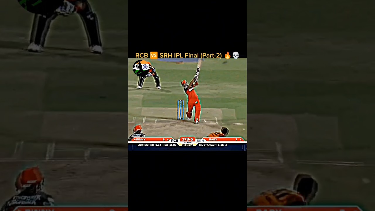 RCB 🆚 SRH IPL Final 2016 🔥💀🏏 (Part-2) 