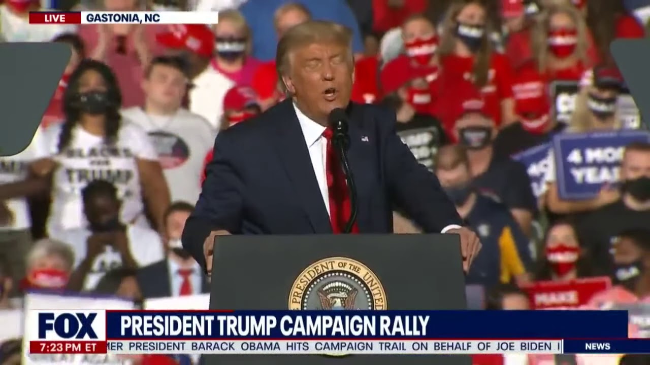 They Can T Stop Me President Trump Full North Carolina Rally 10 21 20 Youtube