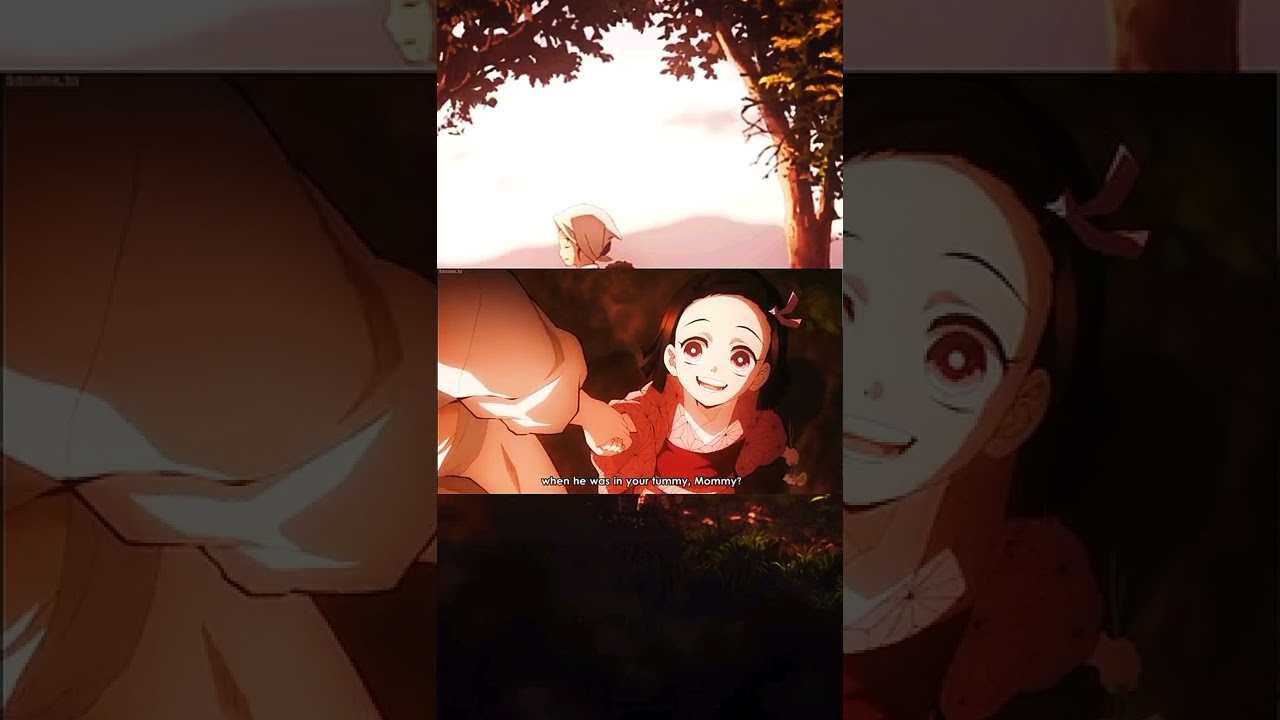 demon slayer | Nezuko's mother sings a beautiful lullaby for her