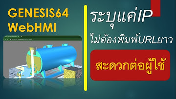 GENESIS WebHMI : ระบุแค่ IP ไม่ต้องพิมพ์ URL ยาว สะดวกต่อผู้ใช้