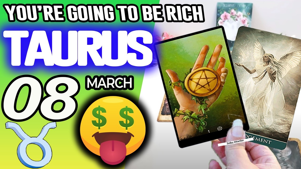 Taurus ♉💲💲YOU’RE GOING TO BE RICH 🤑 horoscope for today MARCH 8 2026 ♉ #taurus tarot MARCH