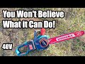 HYCHIKA Battery Chainsaw Review Real World Testing Of Brushless Cordless Cheaper Parkside PKSA 40 Li