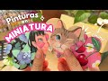 Pinta mini pinturas en madera! ✨🎨| Cómo usar marcadores Acrílicos Ohuhu