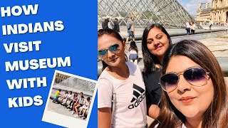 Museo di Louvre | France trip| museum with kids.