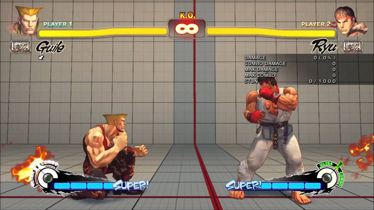 USF4: Guile Anti-air Juggles