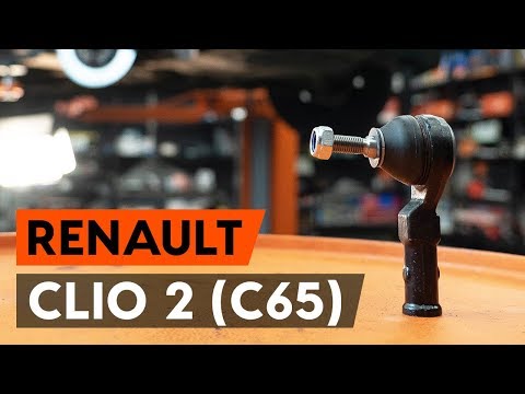 Как заменить наконечники поперечной рулевой тяги на RENAULT CLIO 2 (C65) [ВИДЕОУРОК AUTODOC]