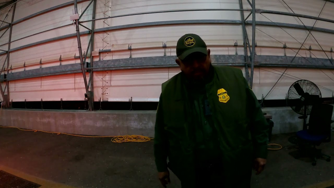 Roll Down the Window, Inland U.S. Border Patrol Immigration Checkpoint, Roadside Stop, Gila Bend, AZ