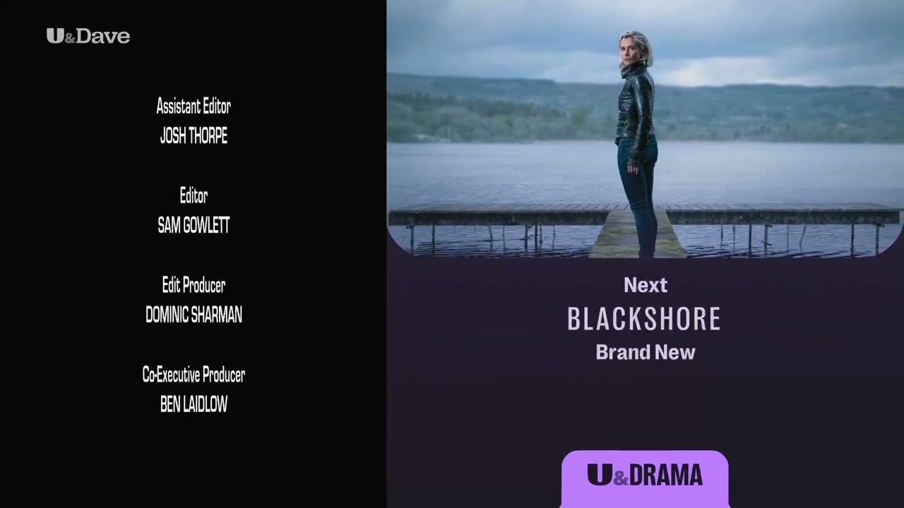 U&Dave - End Credit Promotion - Cross Channel Promotion with U&Drama