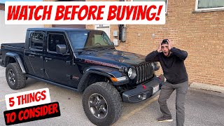 Living with a Gladiator | 5 Things to Consider When Buying a Jeep Gladiator