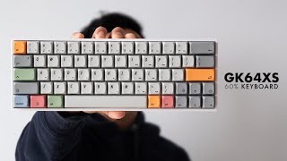 GK64XS 60% Budget Keyboard With Dedicated Arrow Keys! (Gateron Milky Black Switch + DA PBT Keycaps) screenshot 5