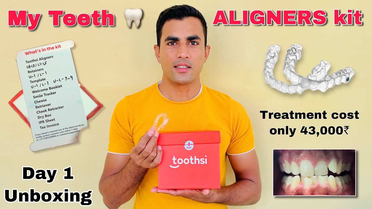 My Invisible Aligner Unboxing of Aligner Invisible Cost 43,000₹ in
