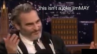 JOAQUIN PHOENIX on the JIMMY FALLON show