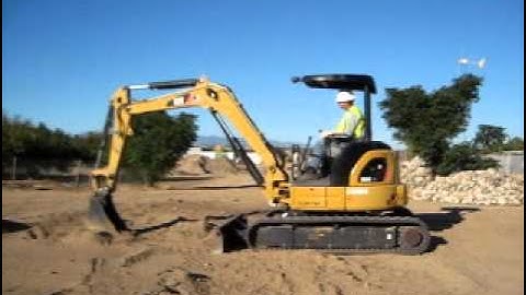 Start Procedures For The CAT Mini Excavator 305-704 By HEO Greg Kealey