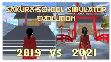 Sakura School Simulator Game Evolution | Oldest Version VS Latest Version (Part 1)