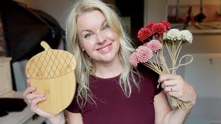 Fall decor shopping, Blackberries, Beauty room Makeover! Vlog#143