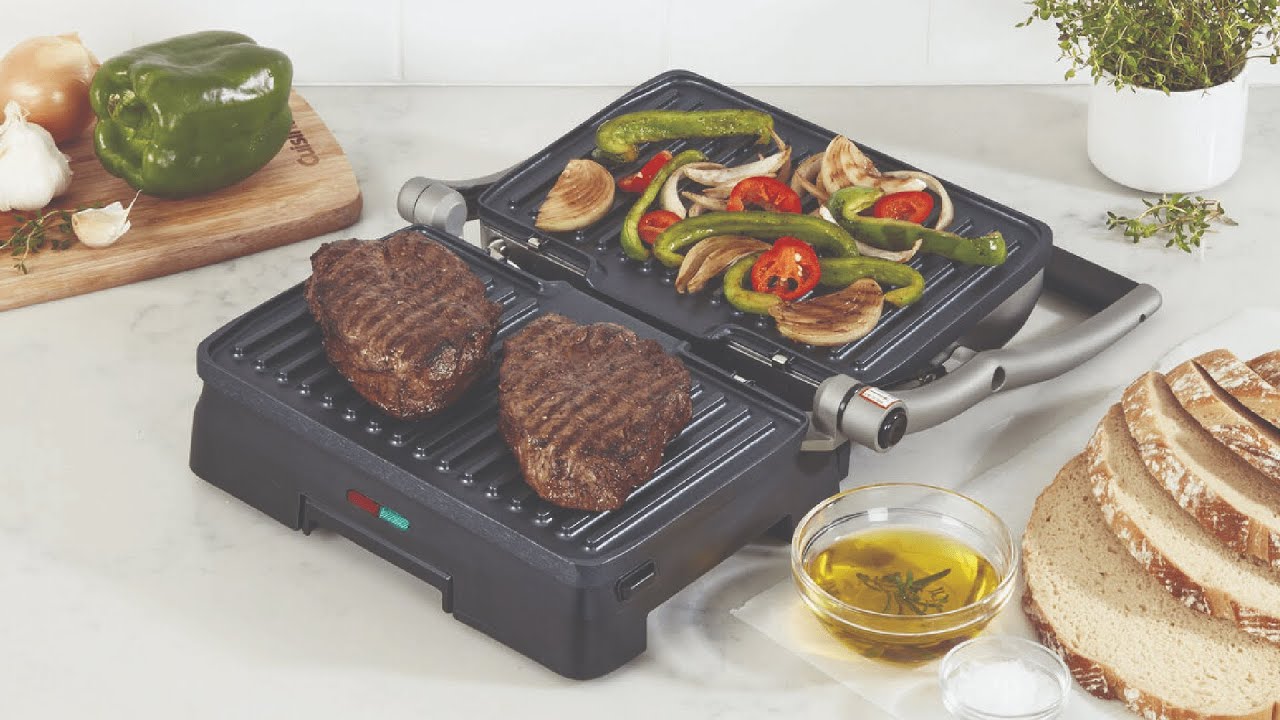 Top 5 Recipes for the Cuisinart 5-in-1 Griddler - YouTube