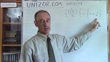 Unizor - Sequence Limit - Infinity