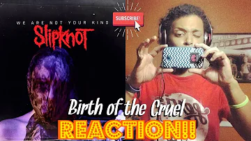 Slipknot Birth of the cruel REACTION! Hip hop lover reacts to slipknot