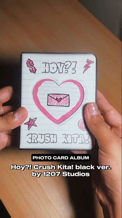 Hoy Crush Kita photocard album unboxing #photocard #poca #photocardalbum #kpop #merch #pc