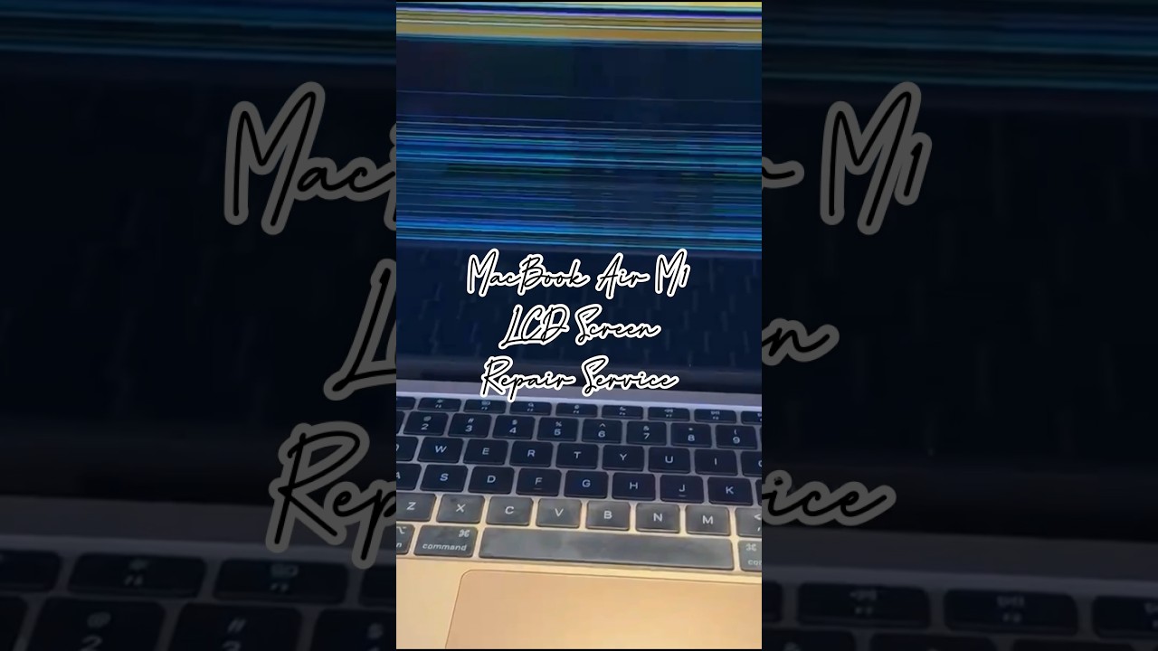 #Shorts MacBook Air M1 LCD Screen Profesional Repair Service... 🧰 - YouTube