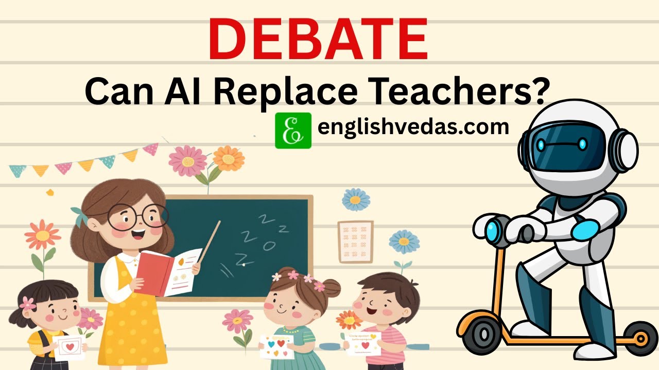 ⁣Debate on Can AI Replace Teachers? | 5 Points For and Against | Education Debate 2026 #education