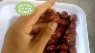 Red dates pitting machine -枣夹核桃专用大枣去核机