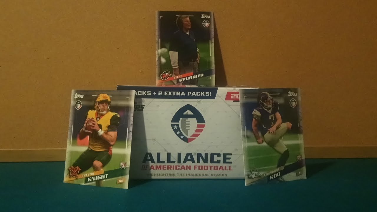 Topps 2019 AAF Pack Opening