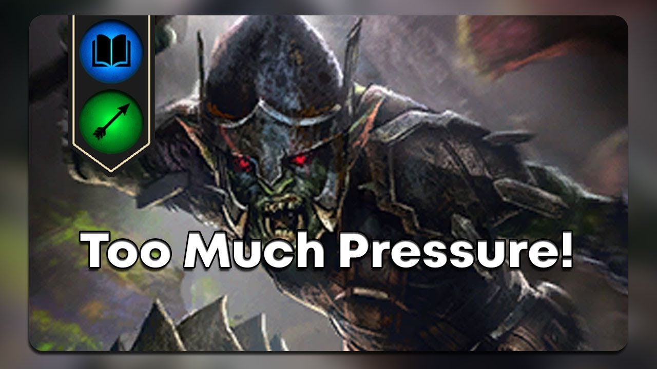 Too Much Pressure - Tinkering RNG Assassin - FrostSpark- The Elder Scrolls Legends