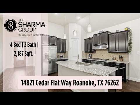 14821 Cedar Flat Way, Roanoke, TX home video tour