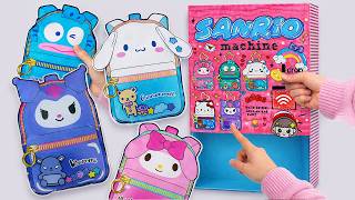 [🌈Paper DIY🌈] DIY Sanrio Blind Bag Vending Machine 😮| Unboxing + Tutorial! | Free printable ⭐