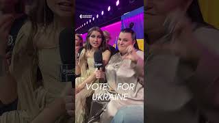 alyona alyona і Jerry Heil після виступу у ФІНАЛІ ЄВРОБАЧЕННЯ-2024 #shorts