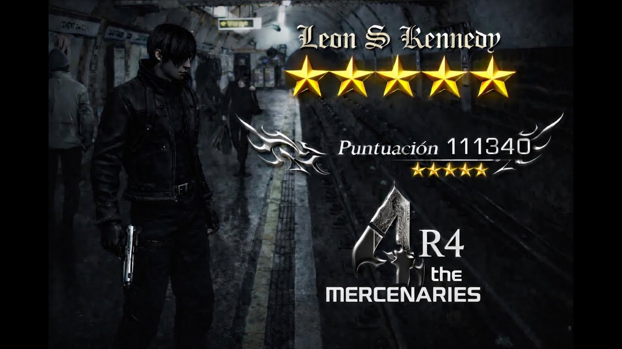 RE4 2005  Mercenaries Leon S. Kennedy - Pueblo 111k