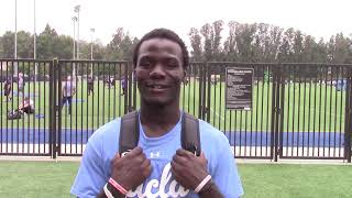2021 RB James Bohls UCLA Bruins Camp Interview screenshot 4