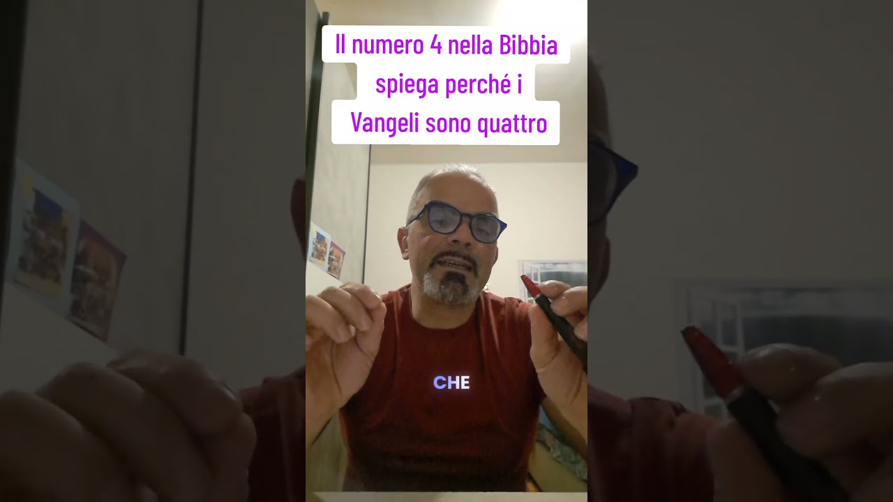 Il numero 4 nella Bibbia spiega perché i Vangeli sono quattro