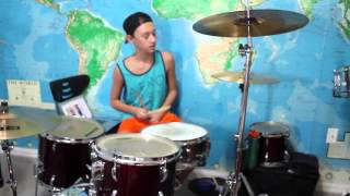 Twenty One Pilots - Guns For Hands - Drum Cover - coltonwardmusic