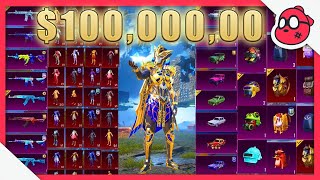 $100,000,00 UC Inventory (BEST ACCOUNT) | PUBG MOBILE