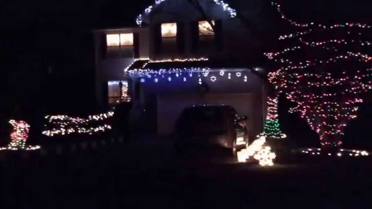 Nelson Christmas lights 2014 fight for your right to party YouTube