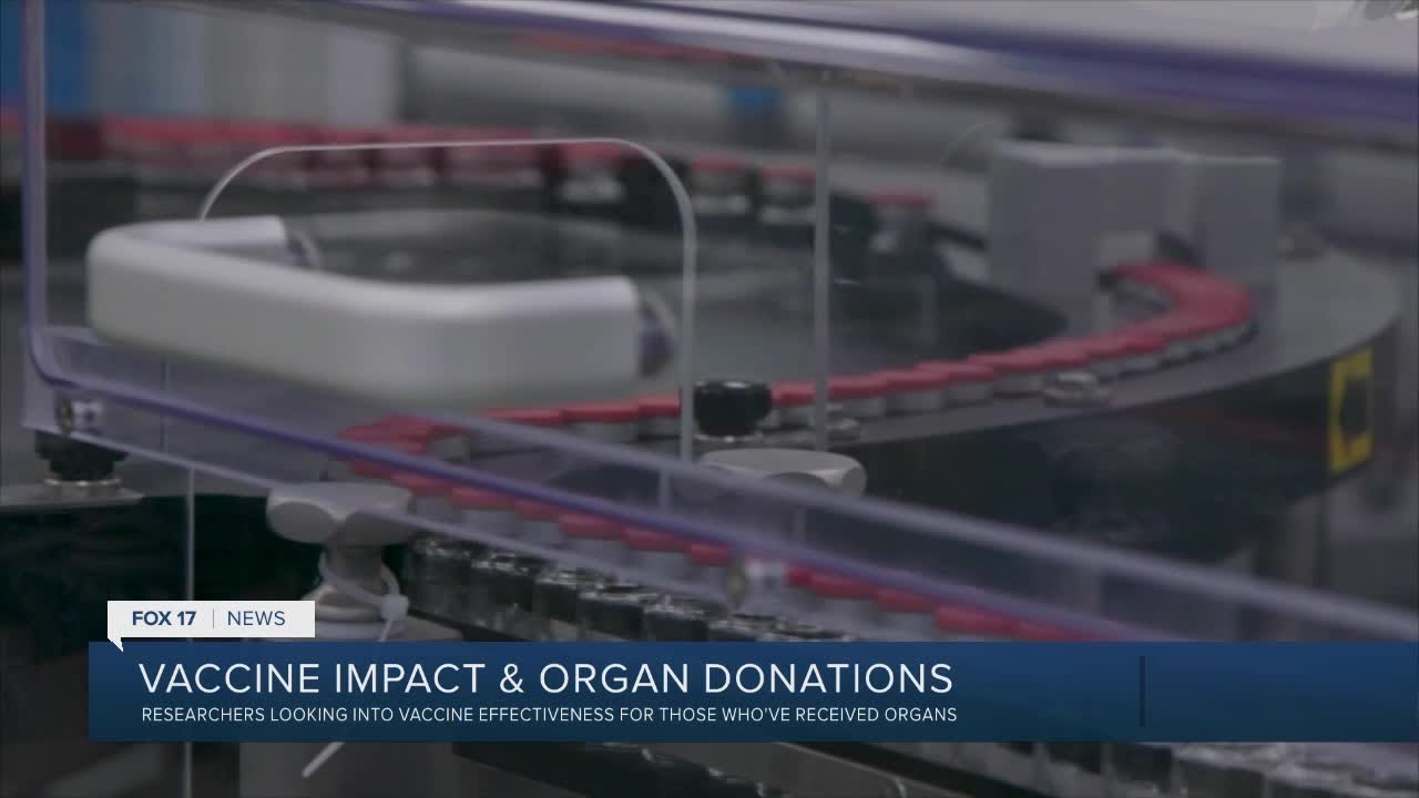 Vaccine impact & organ donations