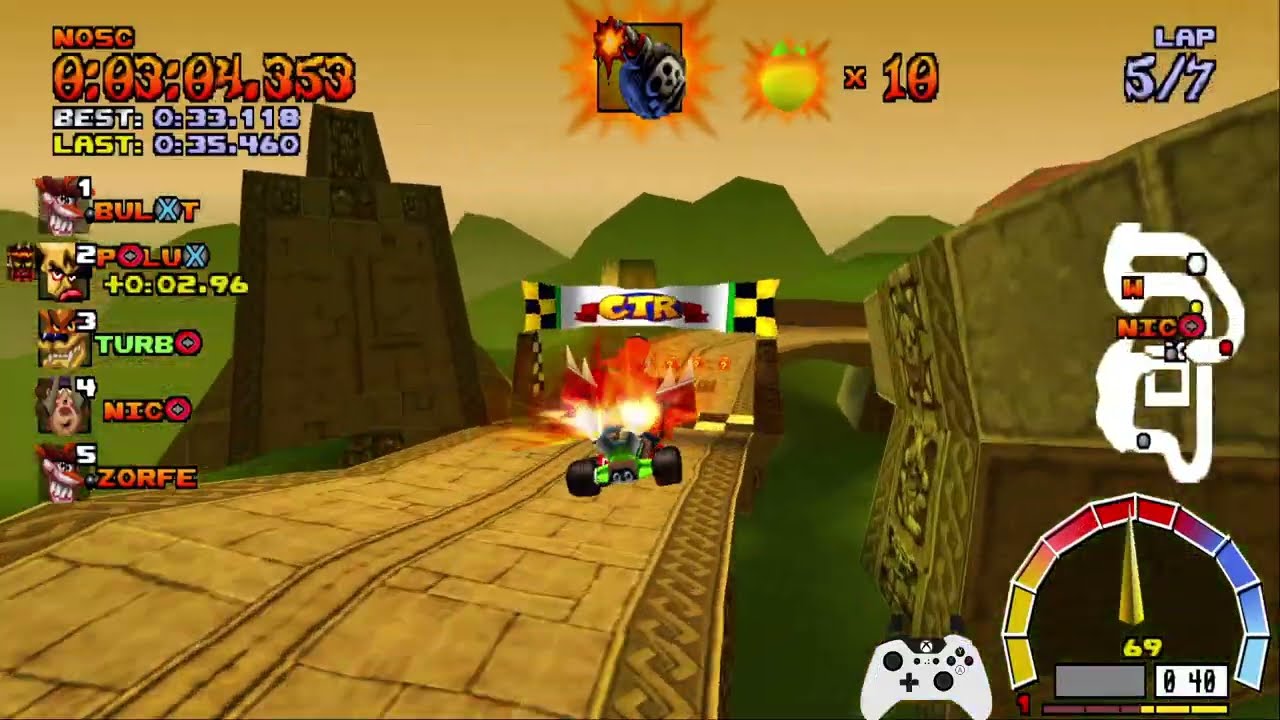 Online CTR Gasmoxian INFINITY -- 12 @BulXtr0K