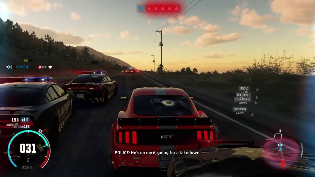 The Crew™ Police chase