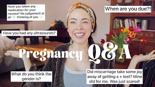 Pregnancy Q&A : how we found out, medication, ultrasounds, miscarriage & supplements