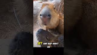 #capybara #funfact #coolanimals #capybarashort #cutecapybara #DmonkeClips