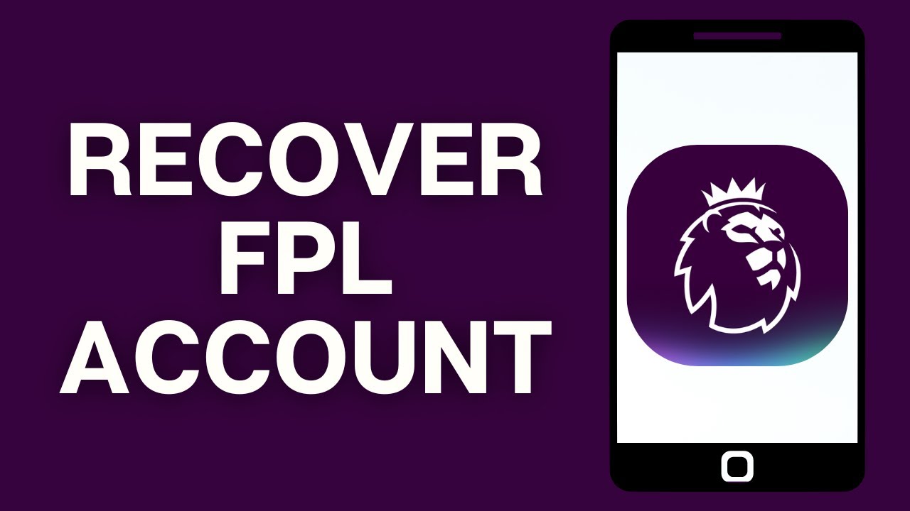 How To RECOVER FANTASY PREMIER LEAGUE ACCOUNT