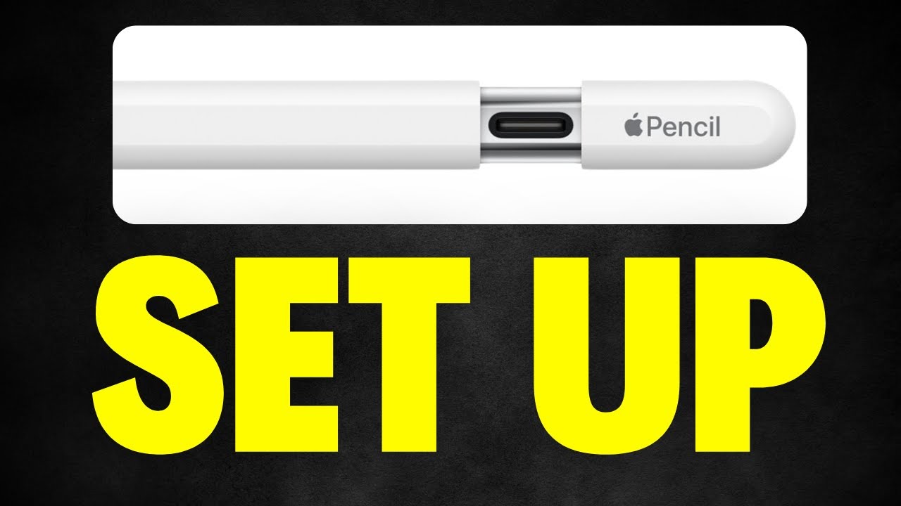 How To Set Up Your Apple Pencil (2025) - YouTube