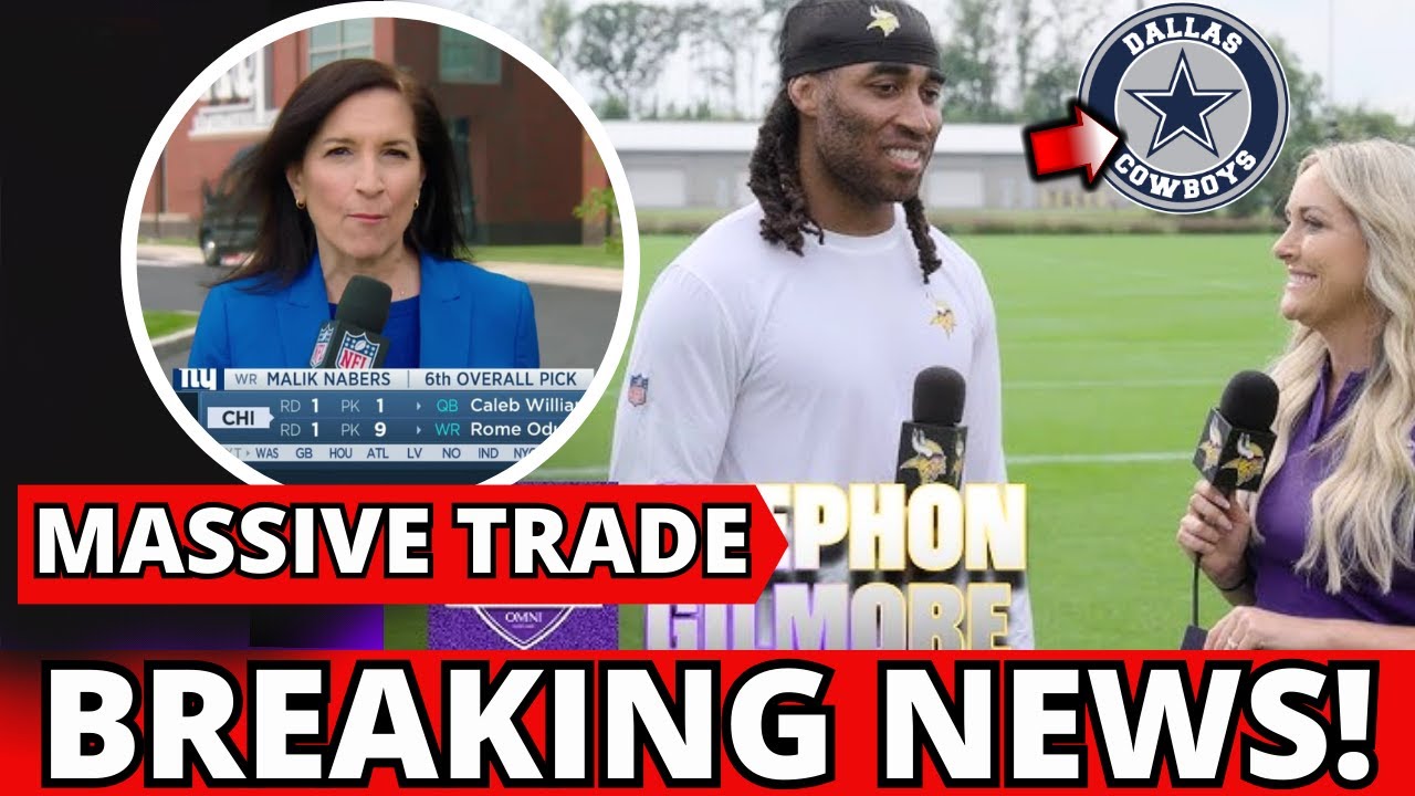 "NFL in Shock: DALLAS COWBOYS Pulls Off Stunning Trade for STEPHON GILMORE!" COWBOYS NEWS