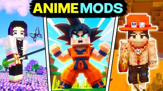 Top 5 Anime Mods For Minecraft ( 1.20+ ) || Best Anime Mods For Minecraft Pocket Edition 😆 screenshot 4