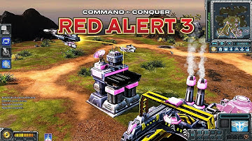 Red Alert 3 Tech Shuffle MOD The War of Allies FFA | Powerful Drone Terminal!!!
