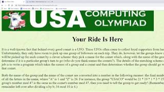 USACO-"ded" Training Problem 1.2.1: Your Ride is Here