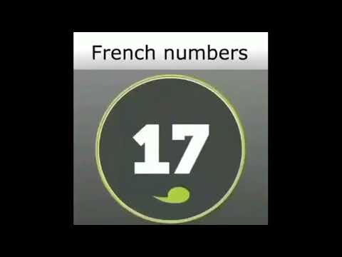 french numbers