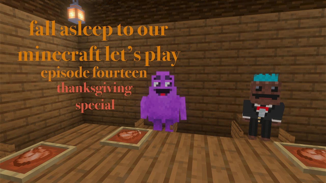 fall asleep to our minecraft let's play | episode 14 - YouTube